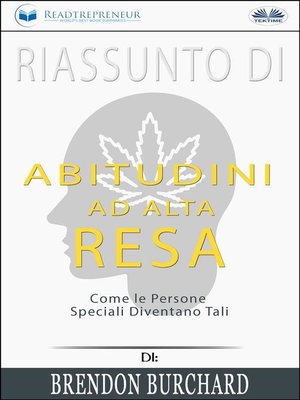 cover image of Riassunto Di Abitudini Ad Alta Resa